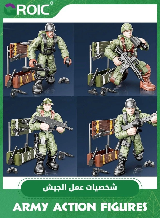 Army Men Set - 8pcs