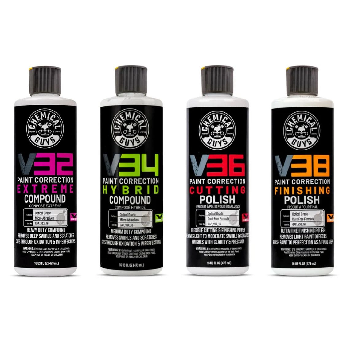 Chemical Guys V Line - 4 x 16 fl oz