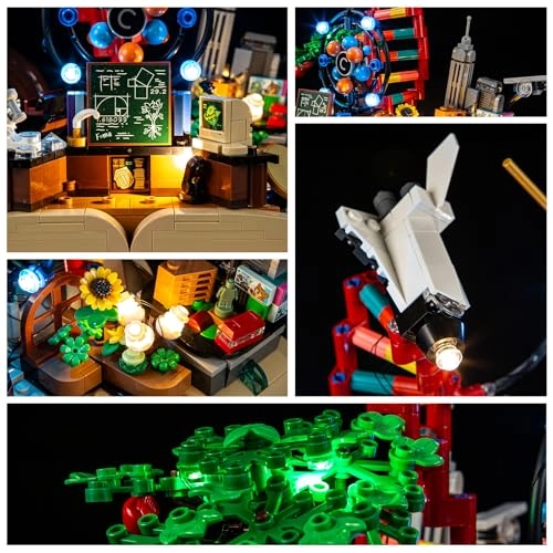 LED Light for LEGO 21355 Ideas The Evolution of STEM - Plastic 5V