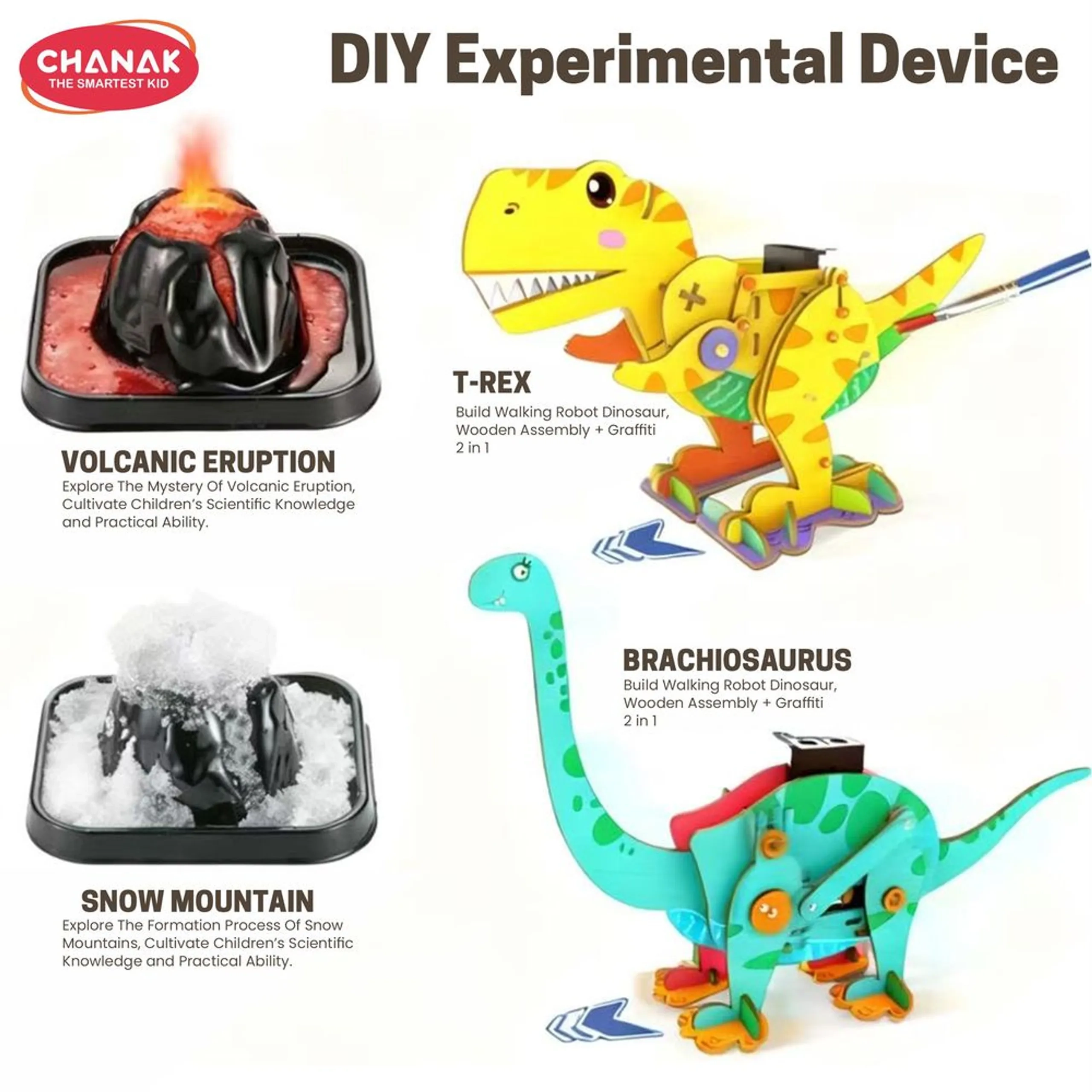 Scientific Discovery Experimental Kit Technology Engineering Art Mathematics - 8 years+