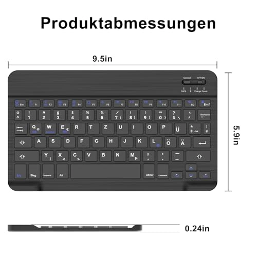 Bluetooth Keyboard - DE Wireless