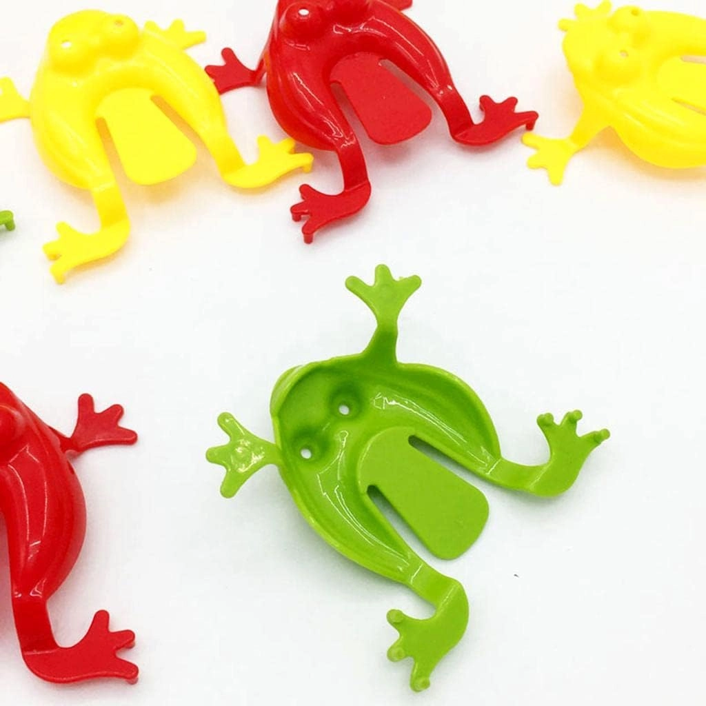Jumping Frog - 12 Pieces + Bucket - 12x12x9cm