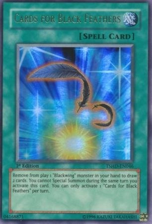 Konami Yu-Gi-Oh! Cards for Black Feathers TSHD-EN046