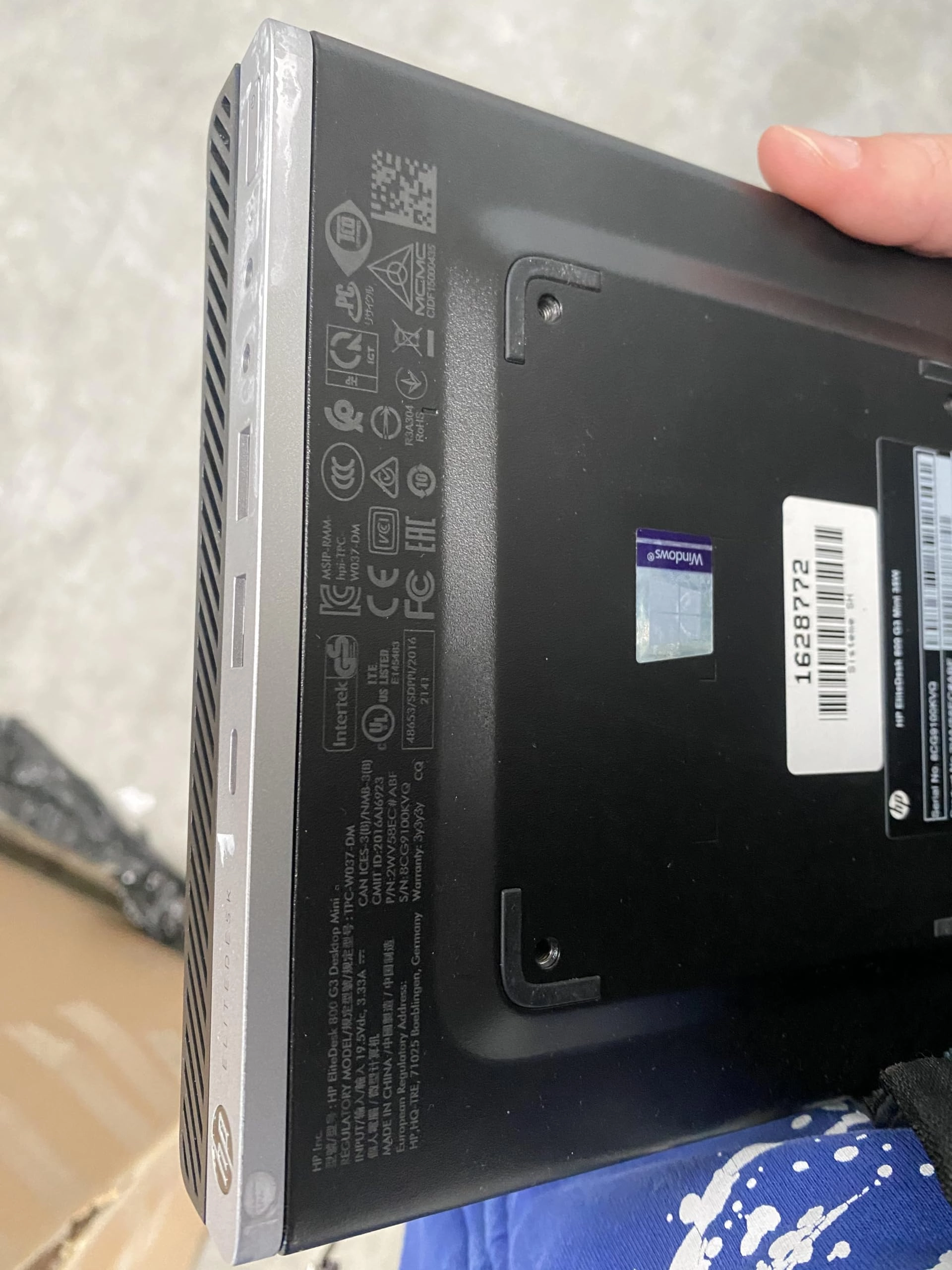 HP (Refurbished) EliteDesk 800 G3 DM - Core i5 6500T 8GB 256GB