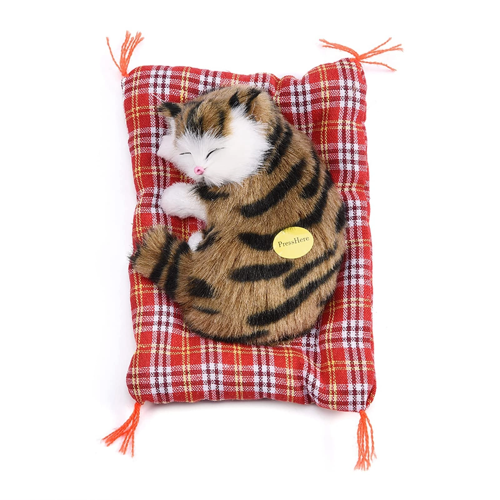 Bstiltion Grass print napping cat - 17 cm