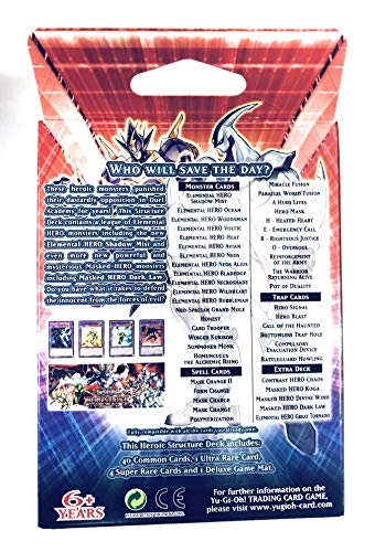 STRUCTURE DECK HERO STRIKE - 8CT Unlimited