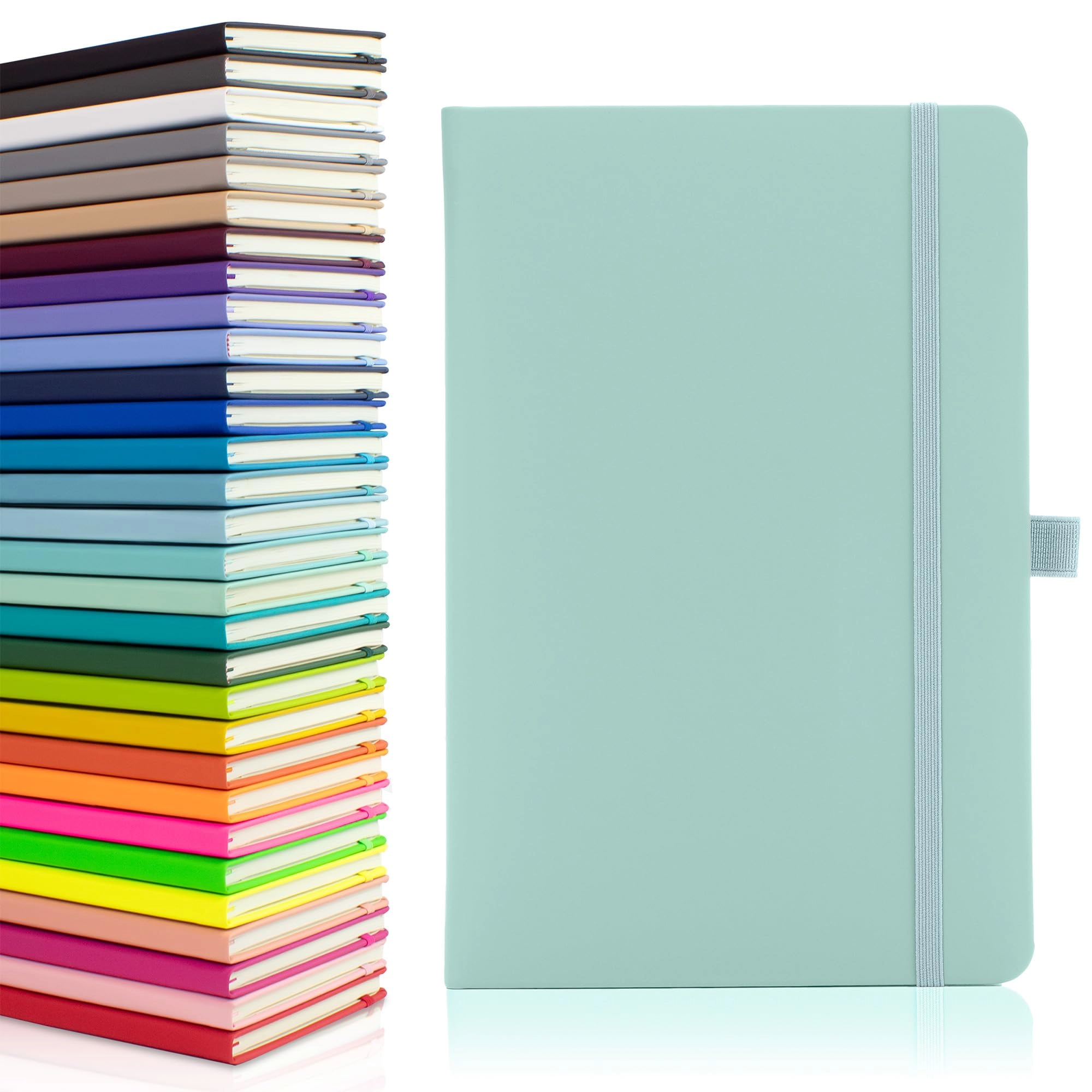 Notes London Eco A5 Notebook 50 Pack A5 Hardcover - Lined 80 Sheets