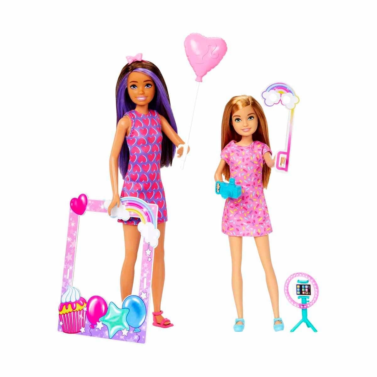 Barbie Skipper Doll + Stacie Doll - 2-Pack Pink Ages 3+