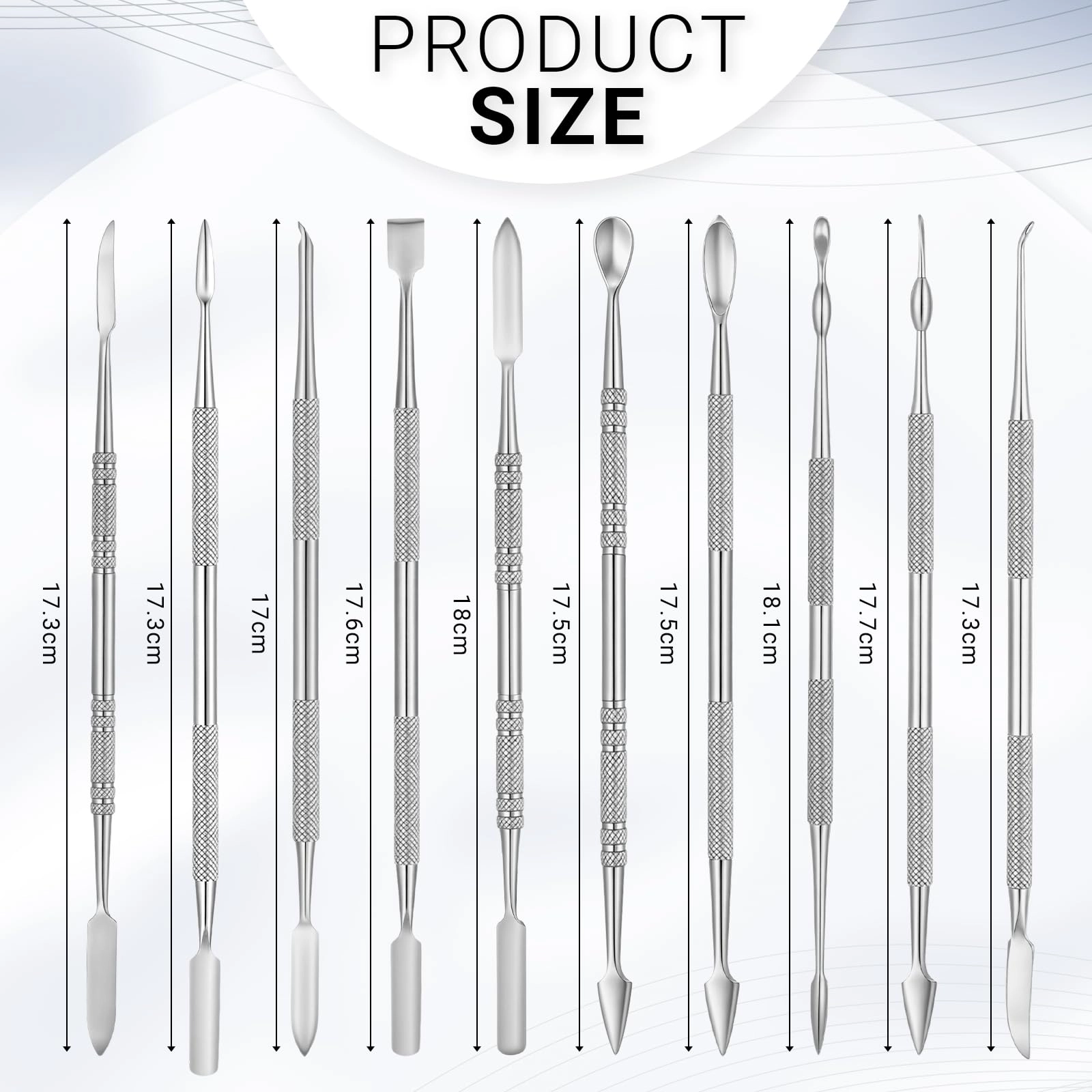 Sculpting Tools - stainless steel 10 Pcs