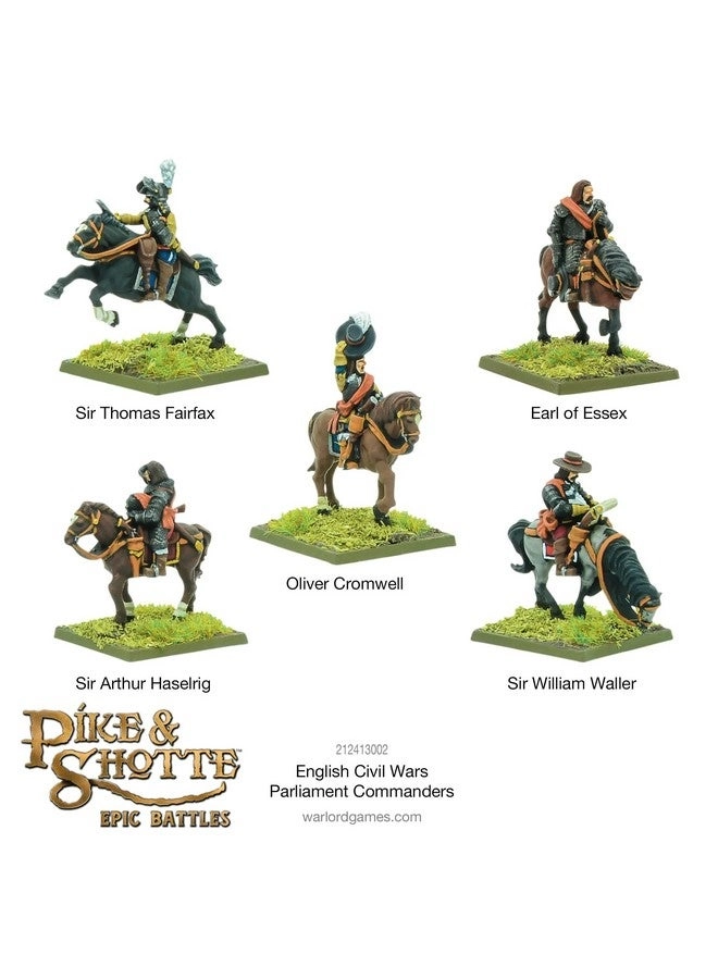 Pike & Shotte - English Civil Wars Parliament Commanders