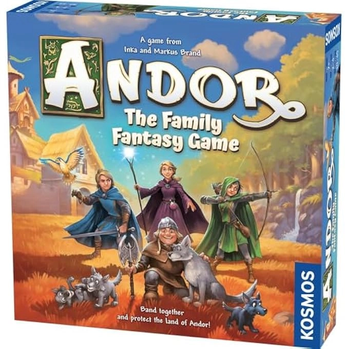 Thames & Kosmos Legends of Andor - Cooperative Strategy Adventure Game
