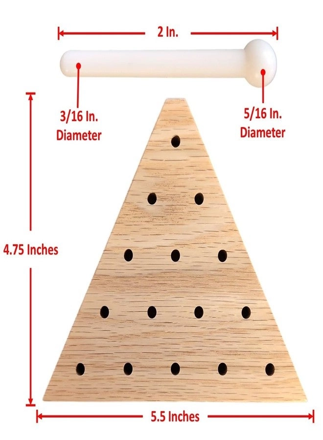 Tricky Triangle - Solid Oak Classic