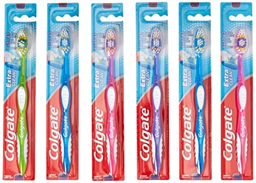 Extra Clean Toothbrush Full Head Firm #40 - Extra Hard 6-Piece Pack
