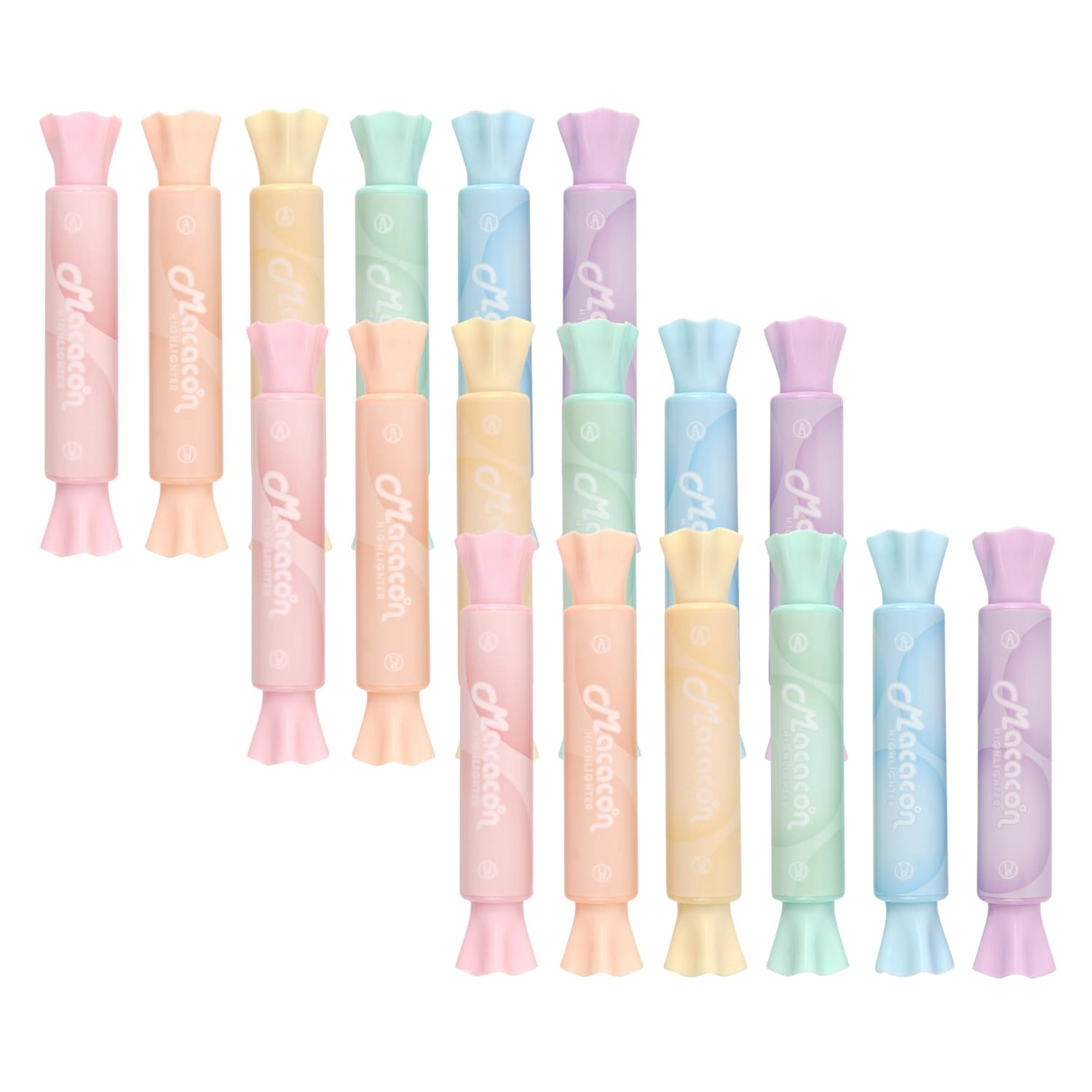 chosch Candy Shape Highlighter - Multicolor Chisel