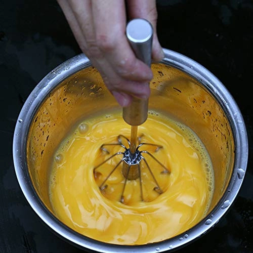 Egg Blender - Stainless Steel Handheld