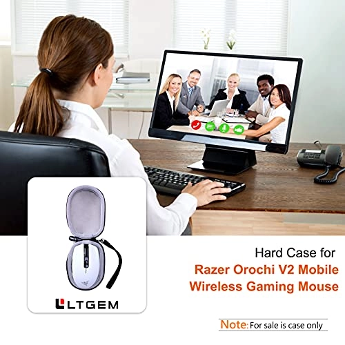 EVA Hard Case - Compatible with Logitech G705 / Razer Orochi V2 Wireless Gaming Mouse