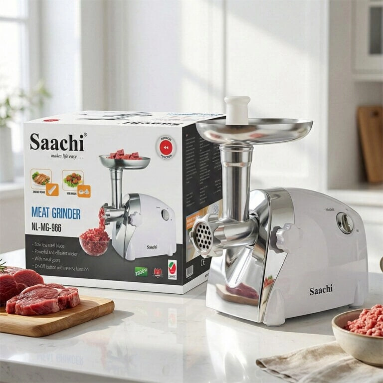 NL-MG-966 - Electric Meat Mincer Stainless Steel Blades