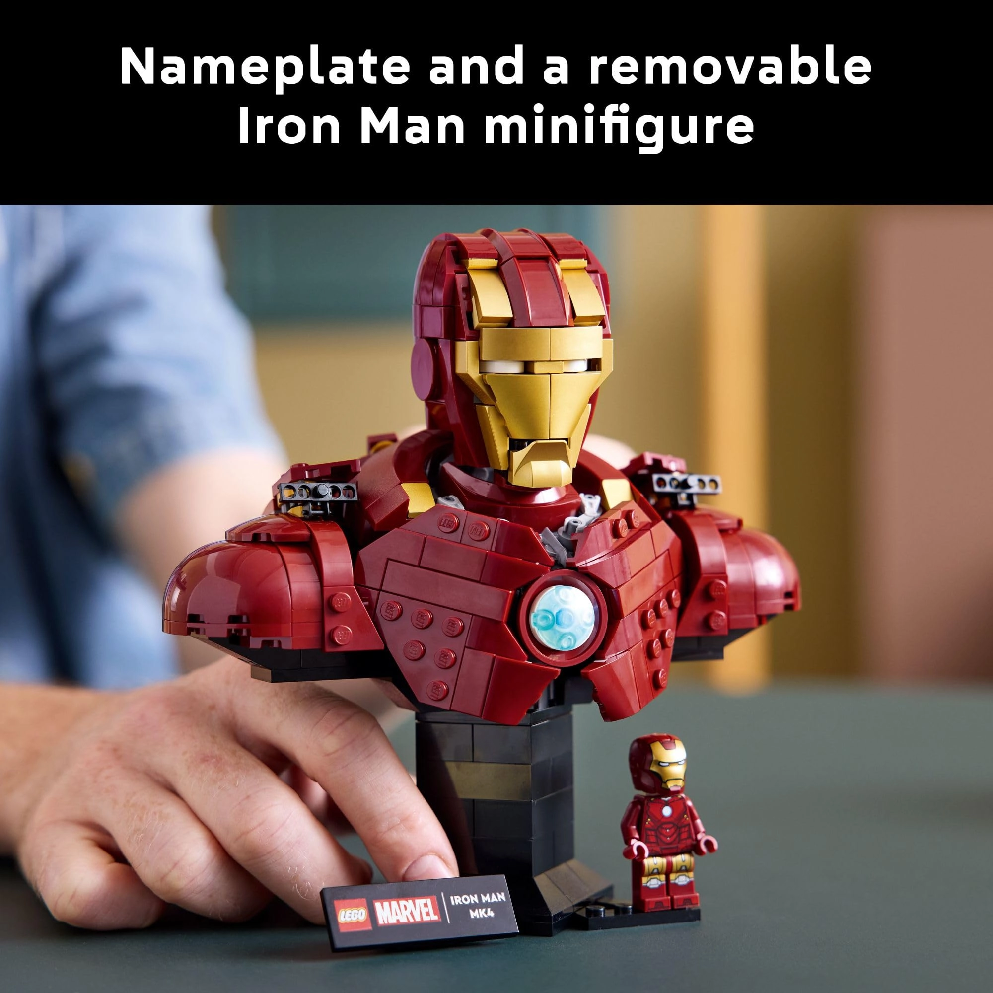 Iron Man MK4 Bust (76327) - 436 Pieces Minifigure
