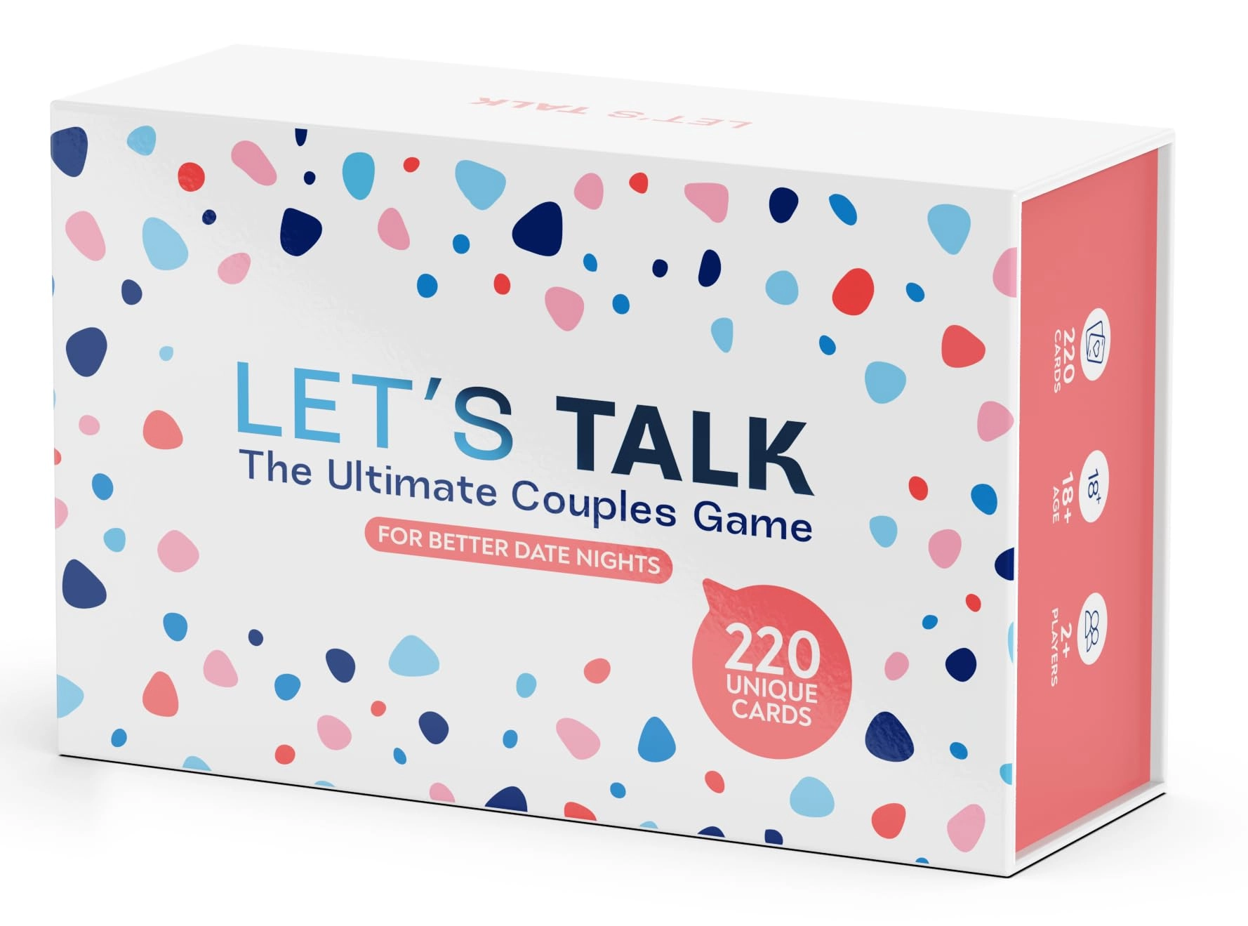 BETTER US LET'S TALK - 220 Conversation Cards Couples Game