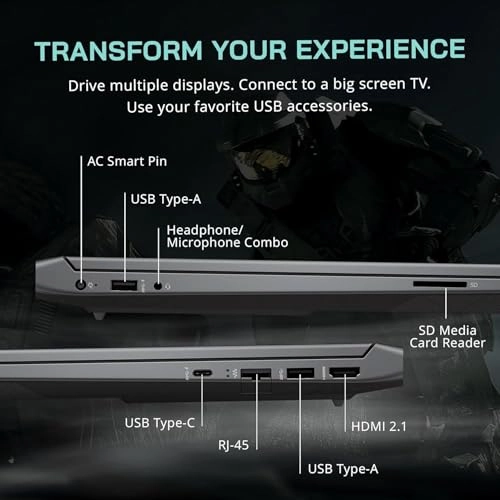 Victus TPN-Q279 - 15.6'' Ryzen 5 7535HS 32GB DDR5 1TB SSD + External SSD - 512GB