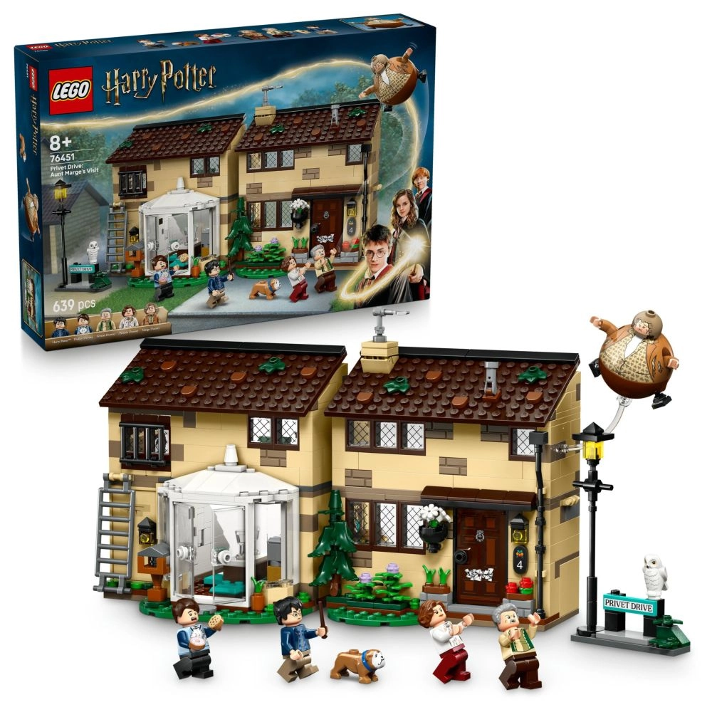 LEGO Harry Potter Privet Drive: Aunt Marge’s Visit (76451)