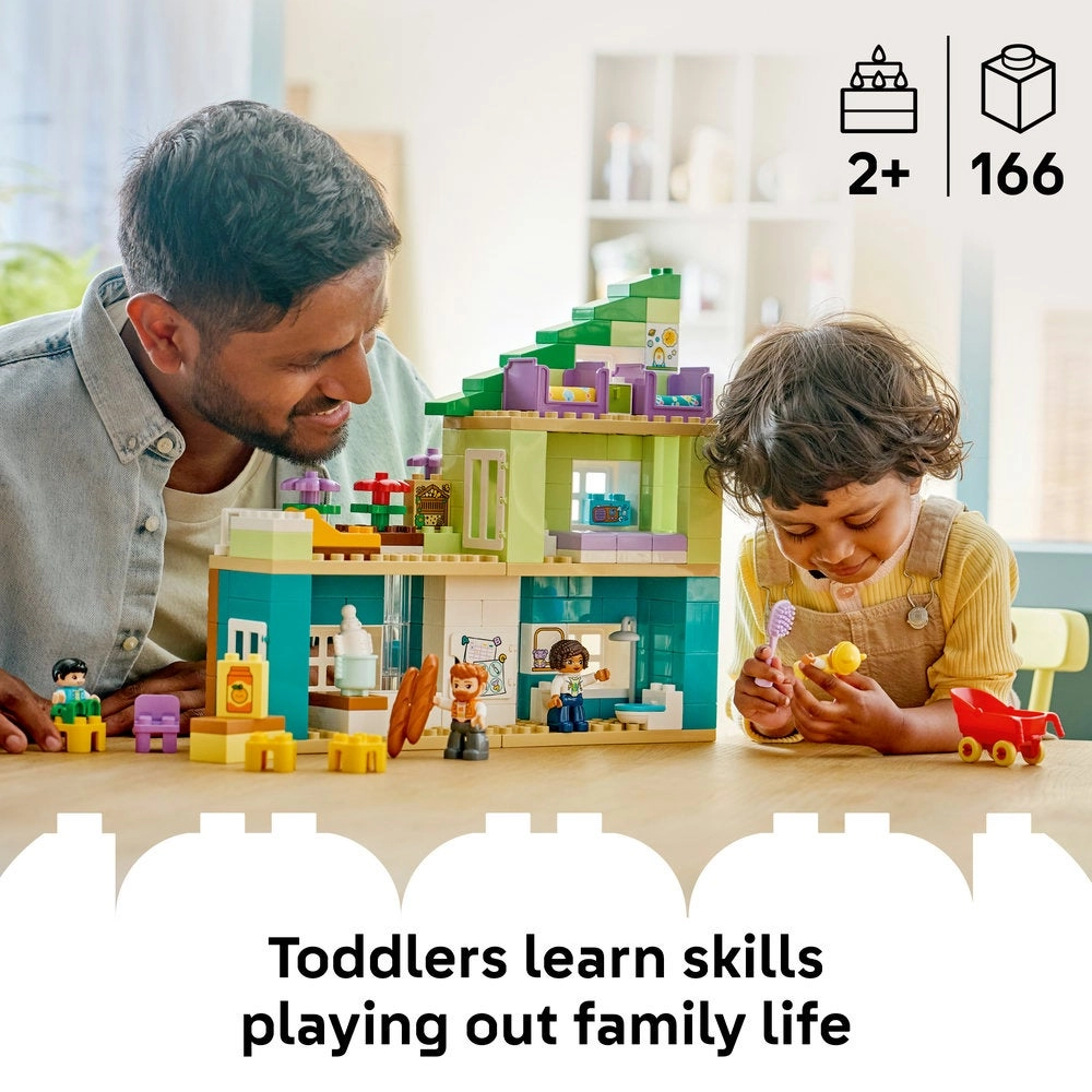 DUPLO Town 3 in 1 Modern Family House (10470) - with Figures