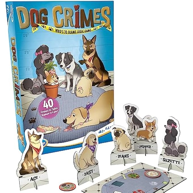 ThinkFun Dog Crimes Logic Game
