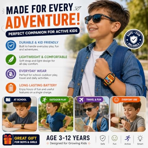 Kids Smart Watch Plastic GPS