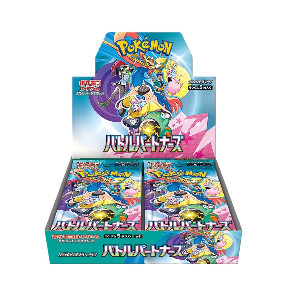 Scarlet & Violet Expansion Pack Battle Partners Booster Box - Japanese 30pcs