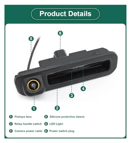Car Reversing Camera - Night Vision AHD1080P