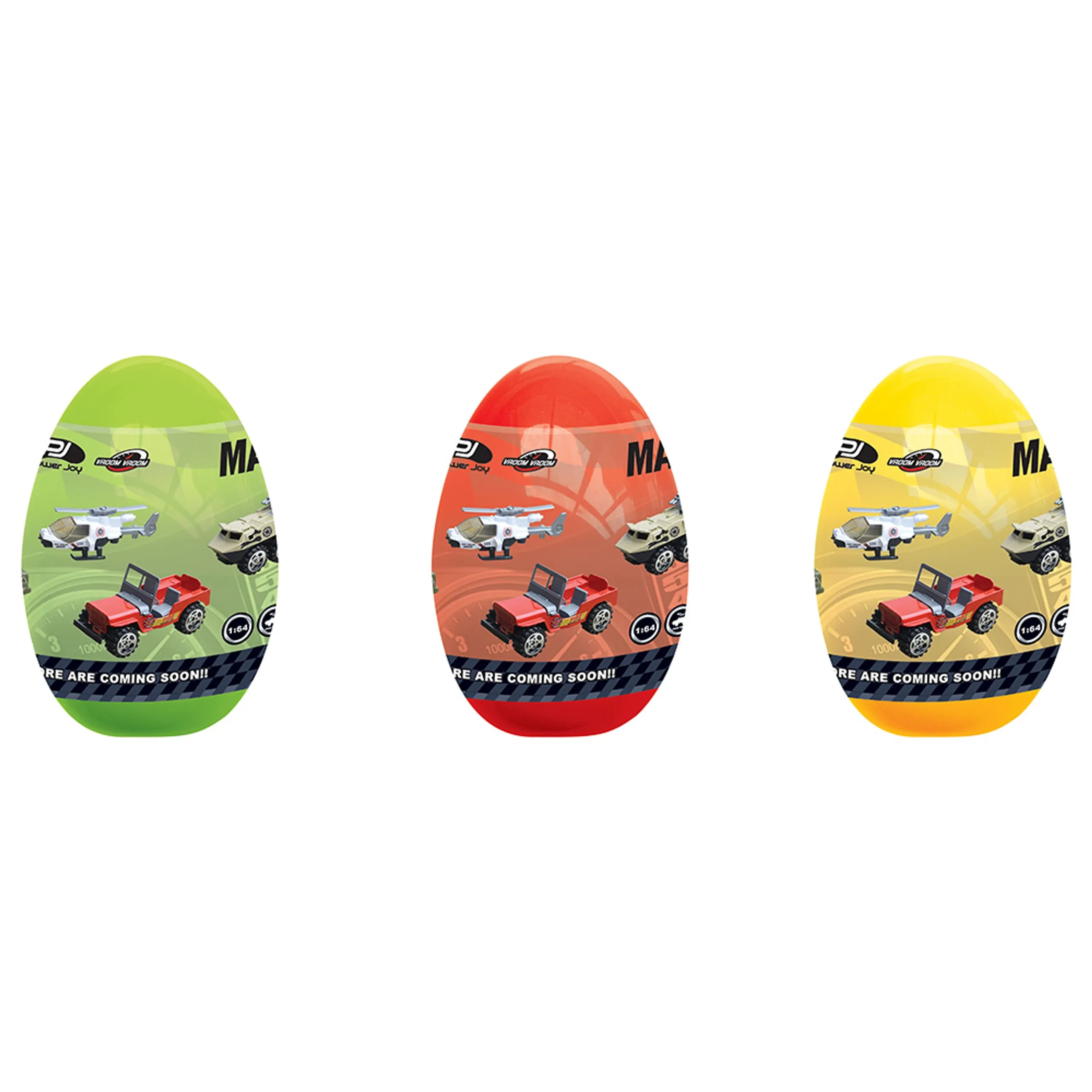 Power Joy Vroom Vroom Diecast Magic Egg Surprise Pack - 1pc