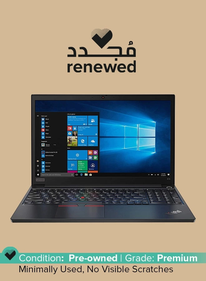(Renewed) ThinkPad E15 Gen 1 - 15.6'' 256GB 8GB Core i5-10210U