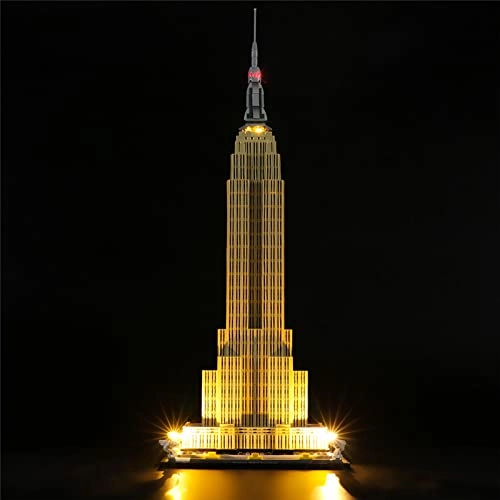 GEAMENT LED Light Kit for Architecture Empire State Building for LEGO Architecture Empire State Building 21046
