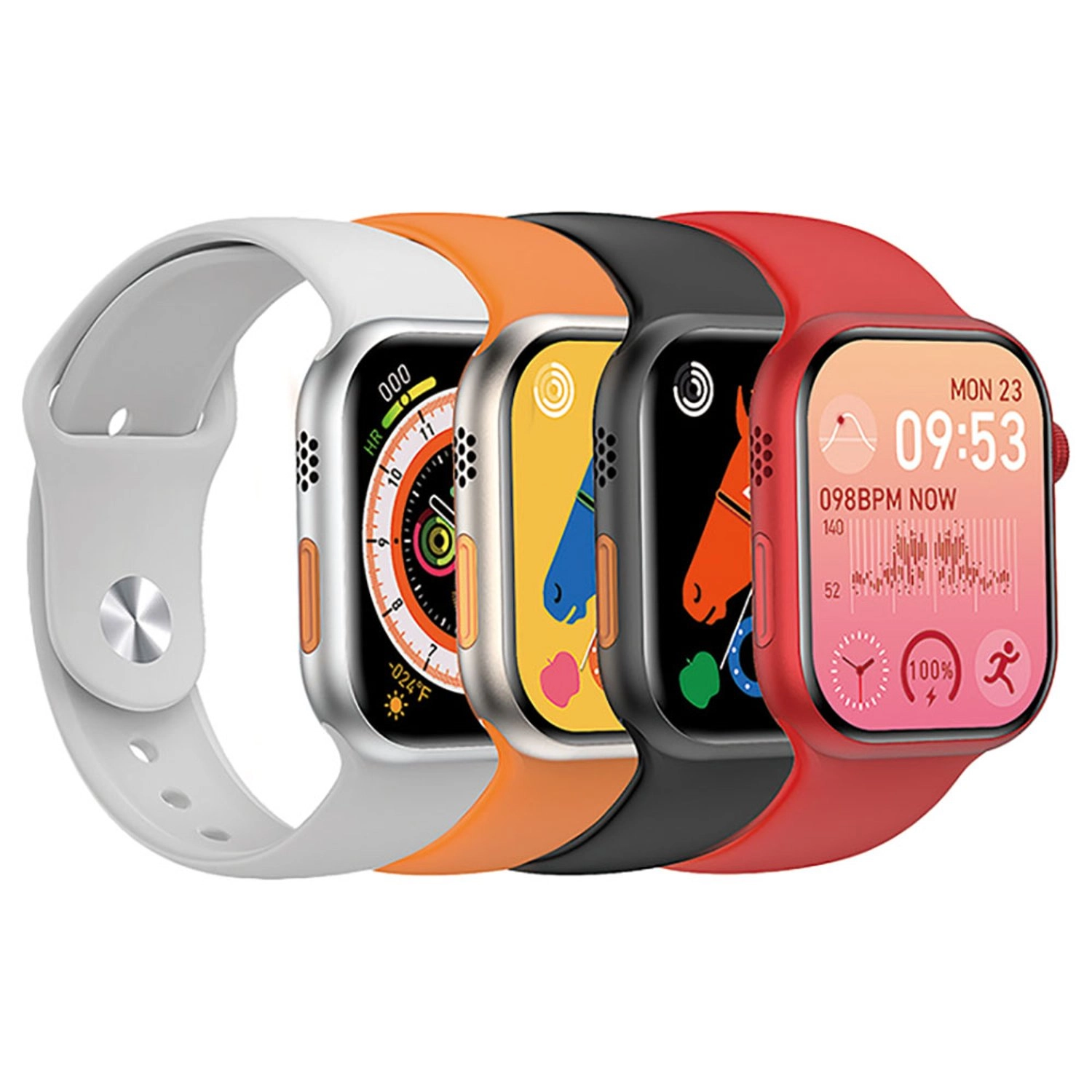 SW01S9SVR Smartwatch Aluminium