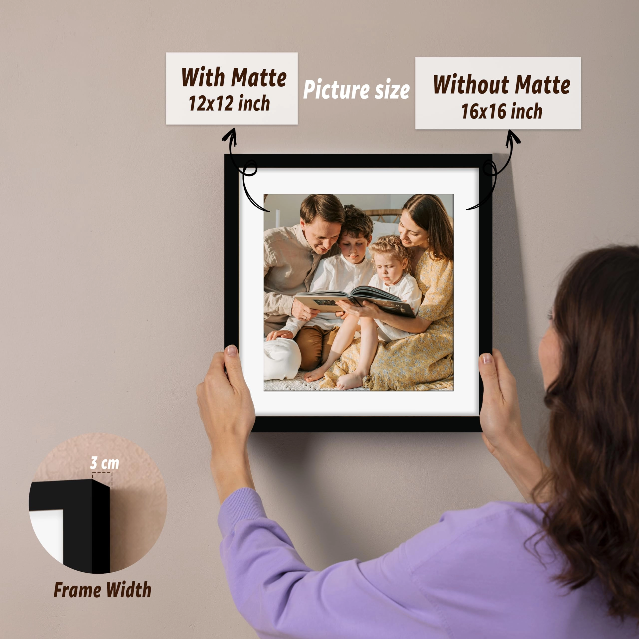 Document Frame - 16x16 Inch 2