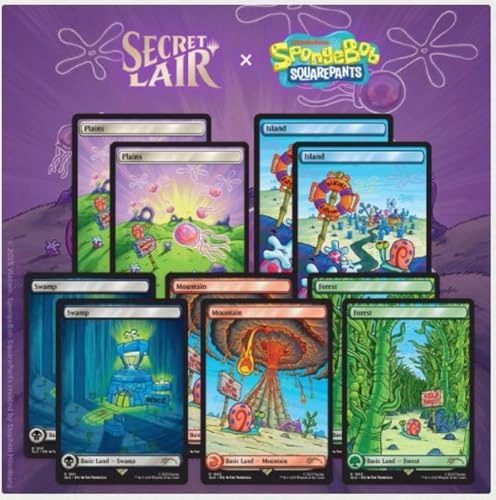 Secret Lair x Spongebob Squarepants: Lands Under The Sea - 28pcs