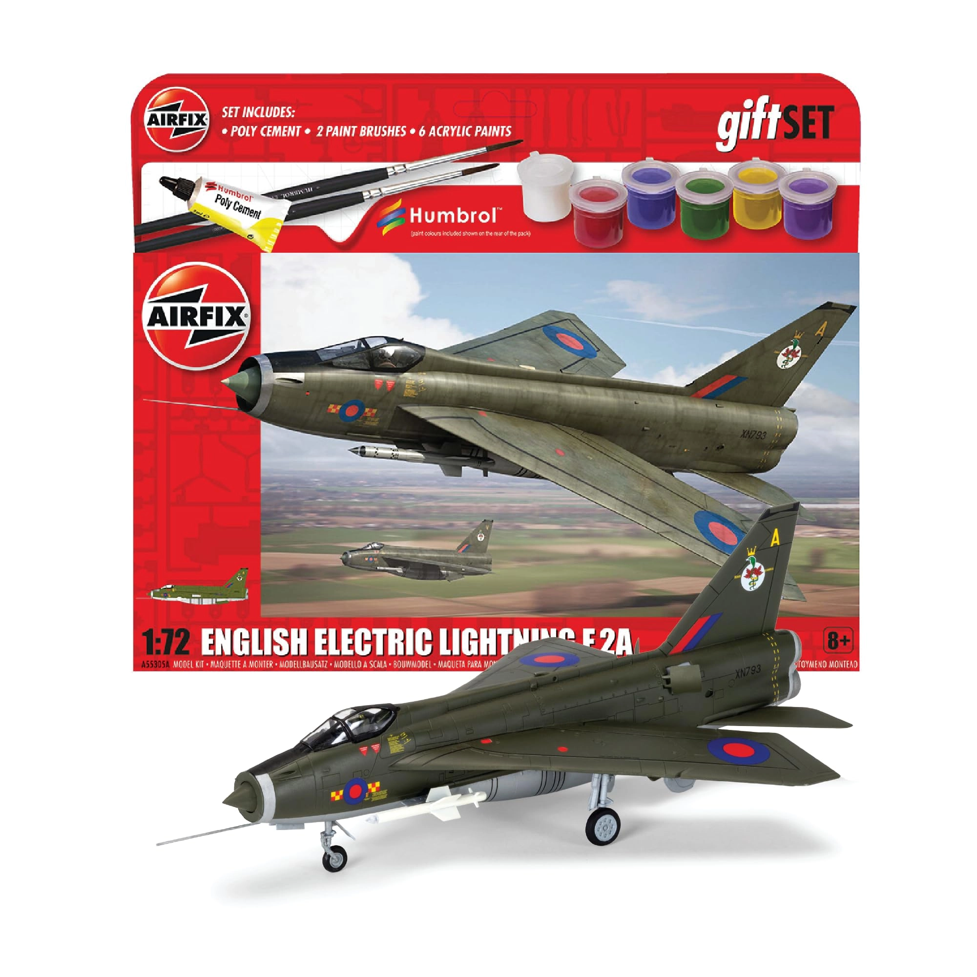Airfix English Electric Lightning F.2A - 1:72 Plastic Model Kit