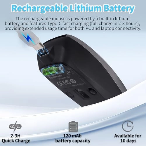 Mini Bluetooth Mouse - Bluetooth 5.1