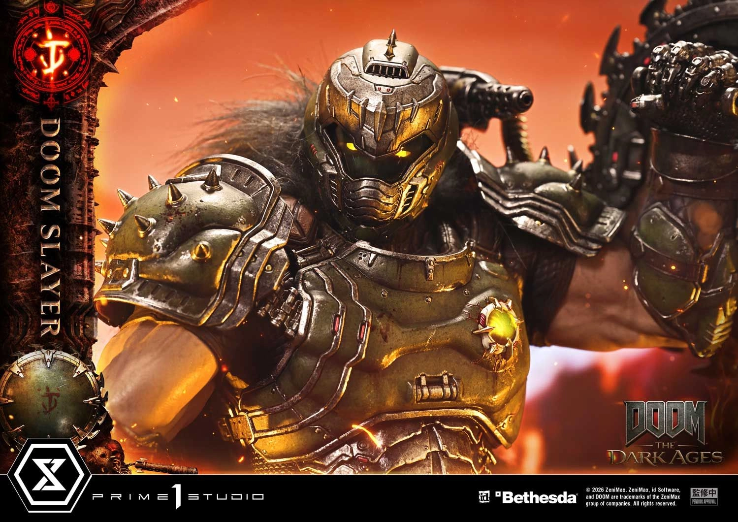 Ultimate Premium Masterline Doom: The Dark Ages Doom Slayer Statue