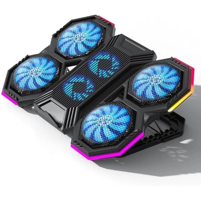 LAPTOP COOLING PAD - 12-17 INCH 6 QUIET FANS