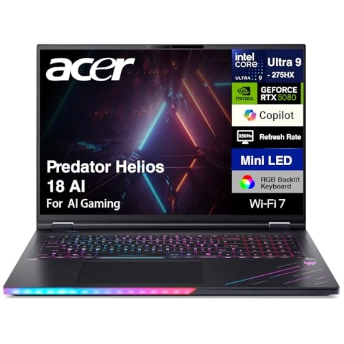 Predator Helios 18 PHN18-72-918C - 18'' Core Ultra 9-275HX 64GB DDR5 1TB SSD