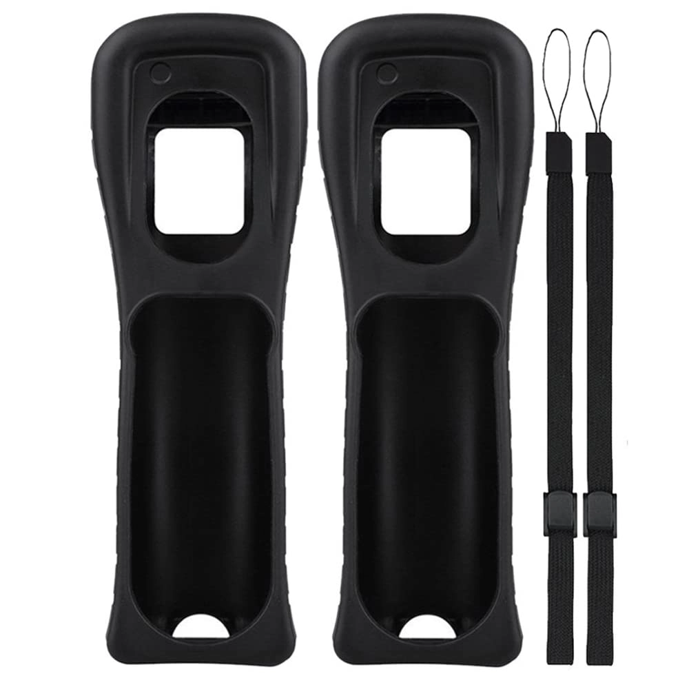 LACTIVX Wii Silicone Case Cover - 2X Wrist Strap Black