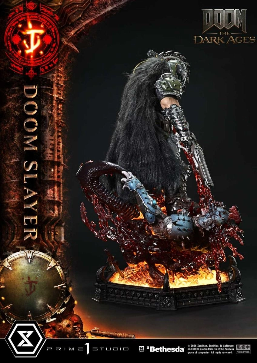 Ultimate Premium Masterline Doom: The Dark Ages Doom Slayer Statue