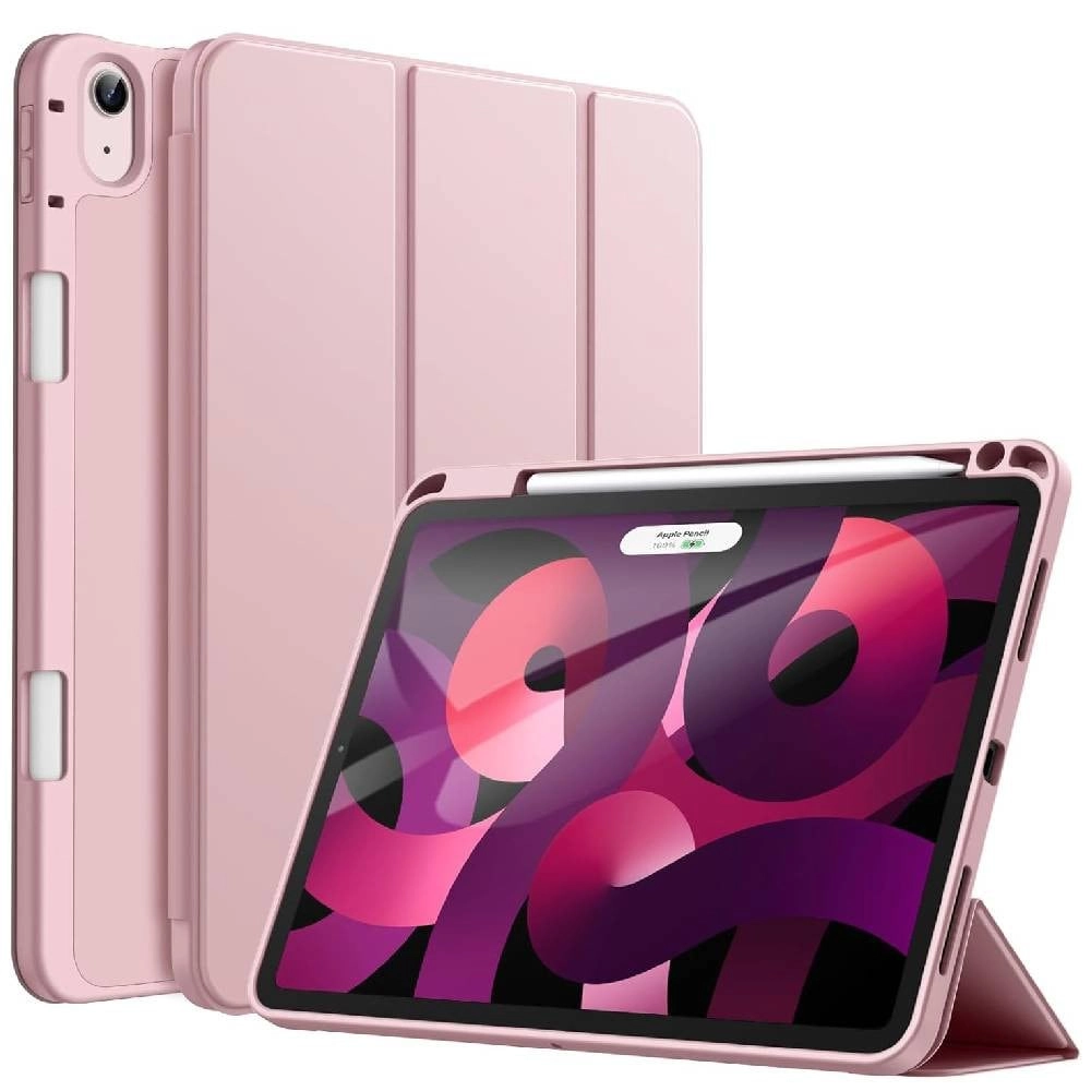 Stand Case with Smart Cover for iPad Air (5th generation, 2022) 10.9-inch and iPad Air (4th generation, 2020) 10.9-inch