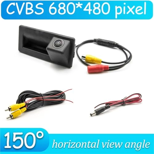 Trunk Handle Rear View Camera - Night vision AHD CVBS 680x480