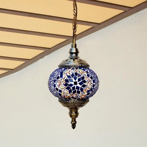 Mediterranean Pendant - E27 Mosaic