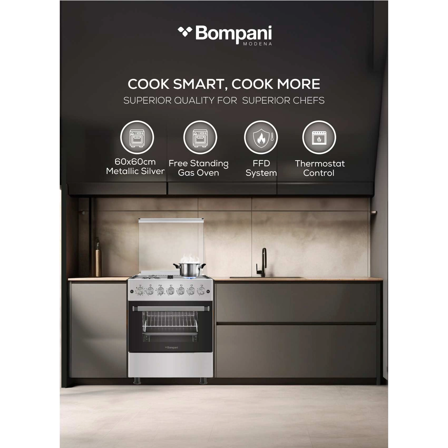 BO613YA GAS Cooker