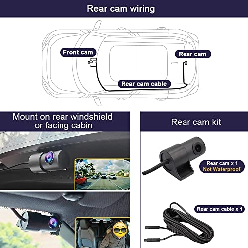 Model A - 2160P 30FPS for Porsche 911 992 Cayenne 9YA 9Y0 9Y3 Panamera 971 Taycan