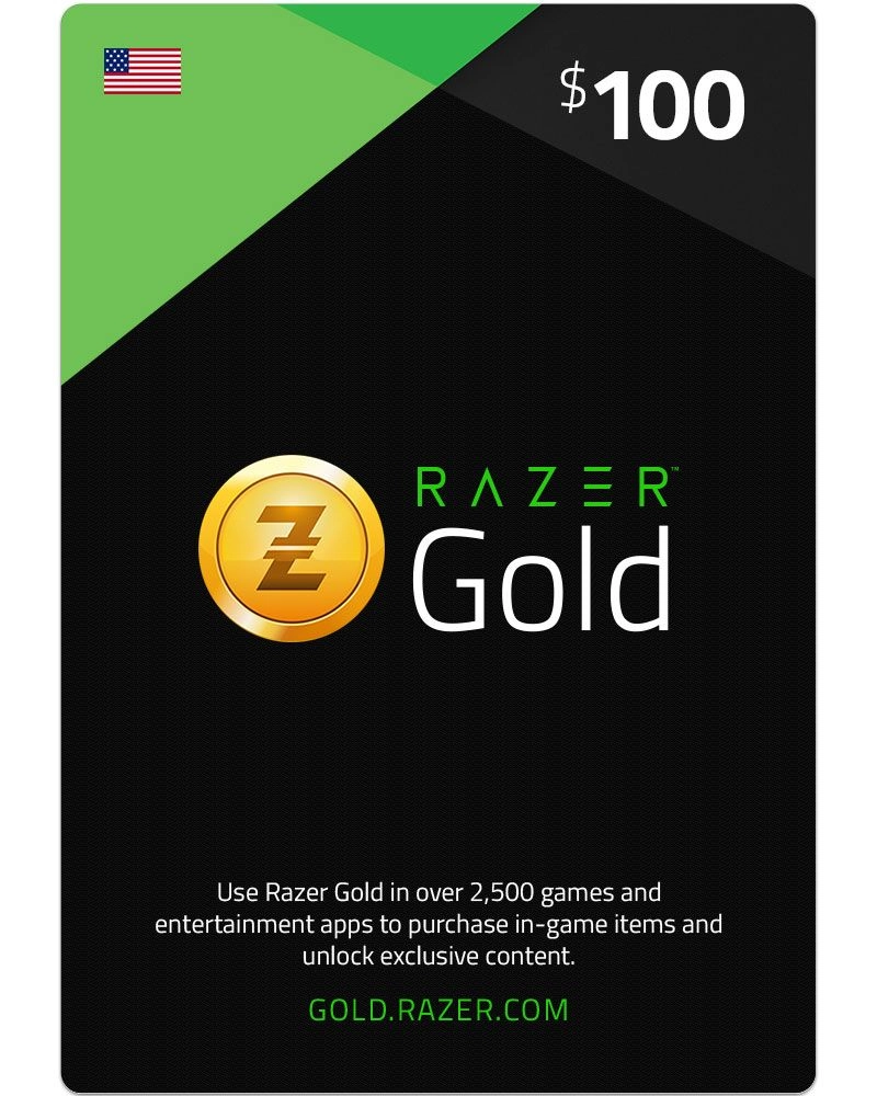 Razer Gold Gold $100 - PC