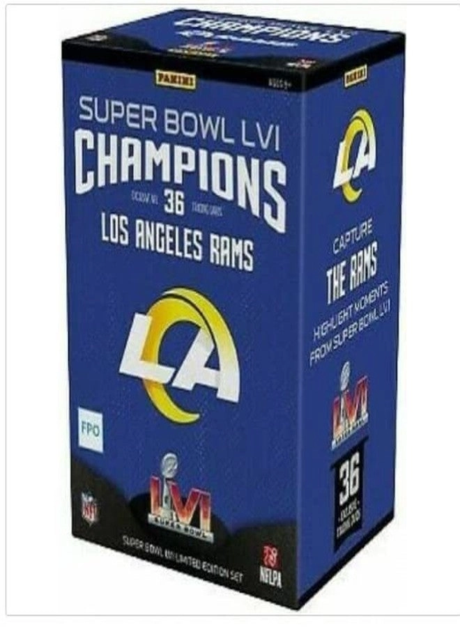 Los Angeles Rams NFL Super Bowl LVI Champions Limited Edition Set - 36pcs